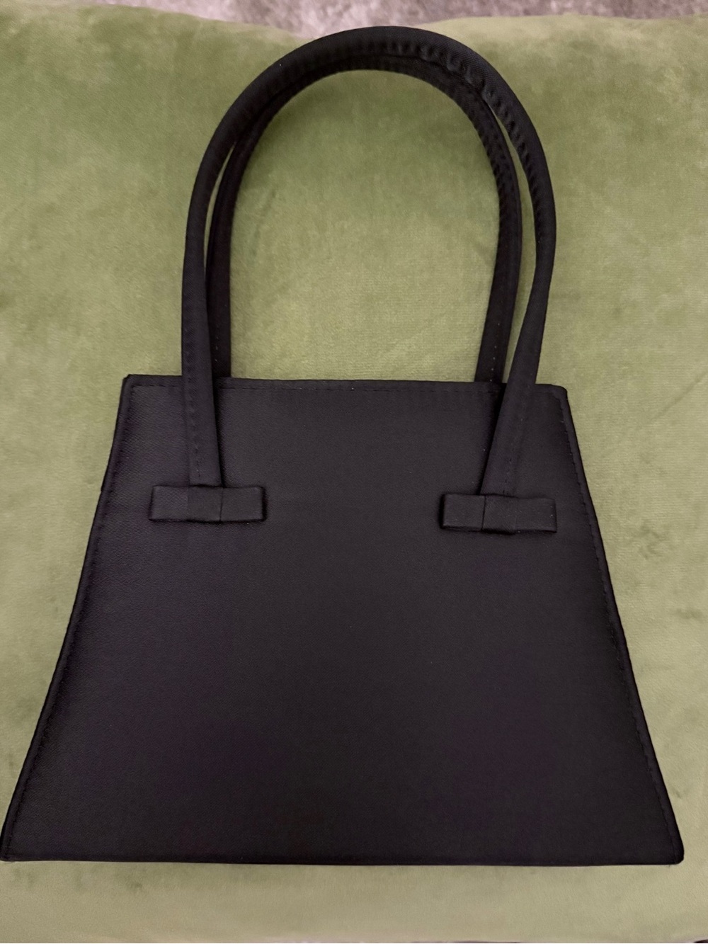 Classic Black Structured Women’s Handbag